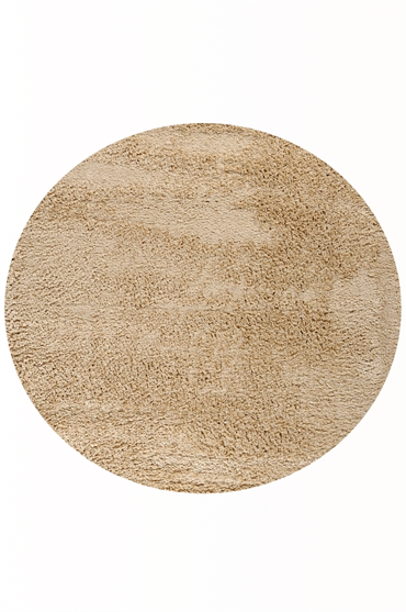Tzikas Carpets Στρογγυλό Χαλί ALPINO Μπεζ Φ160cm 80258-70